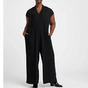 Universal Standard black Cambria jumpsuit, size S (14-16). New without tags